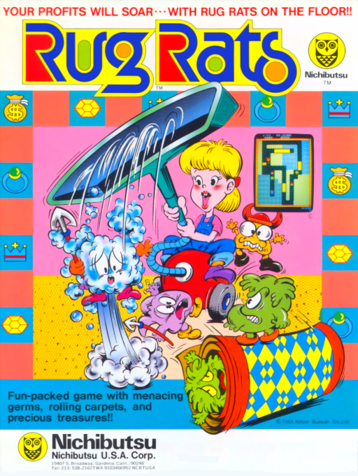 Rug Rats Arcade Game Cover